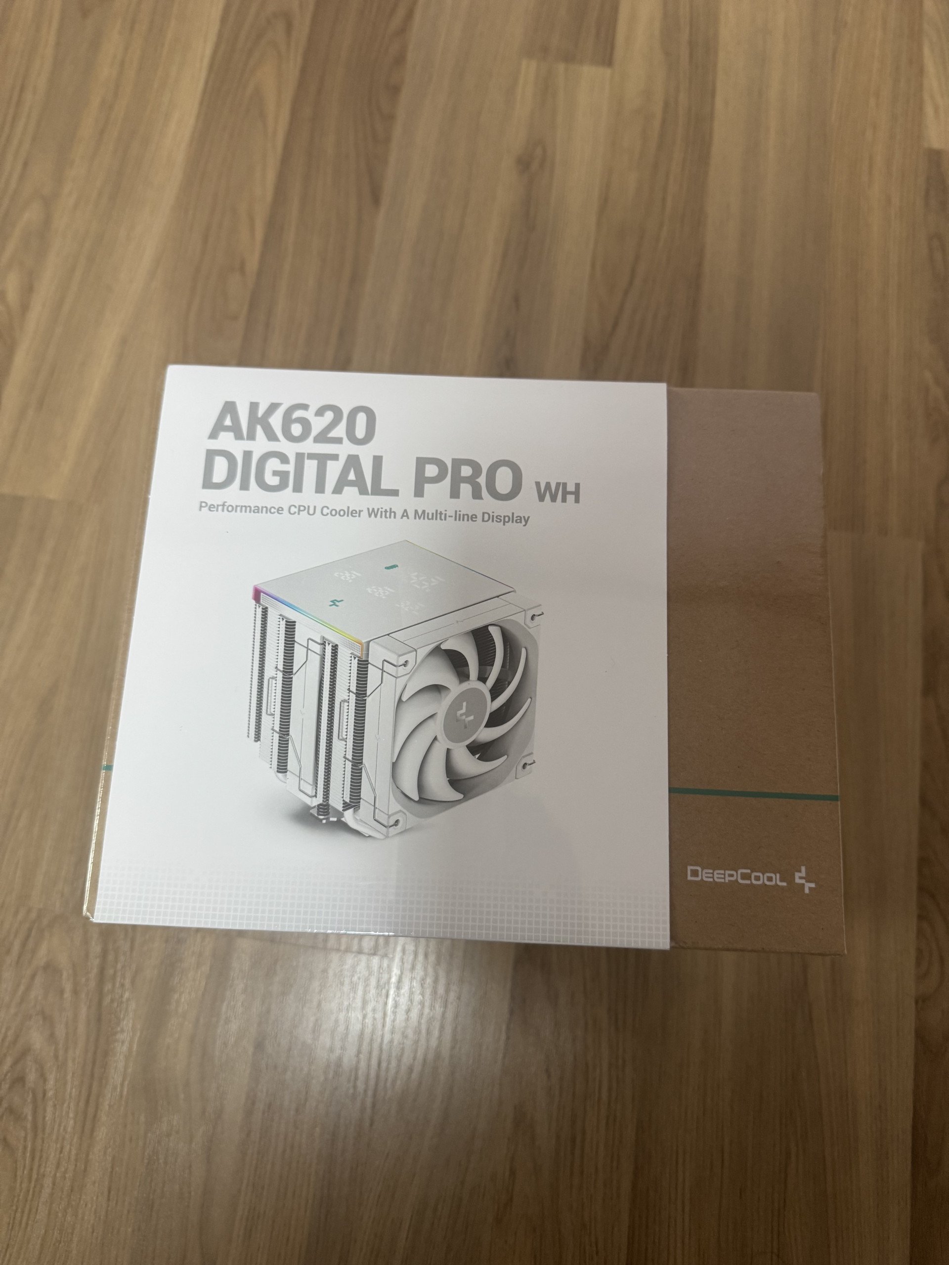 딥쿨 ak620 digital pro 화이트 설치샷 - 조드